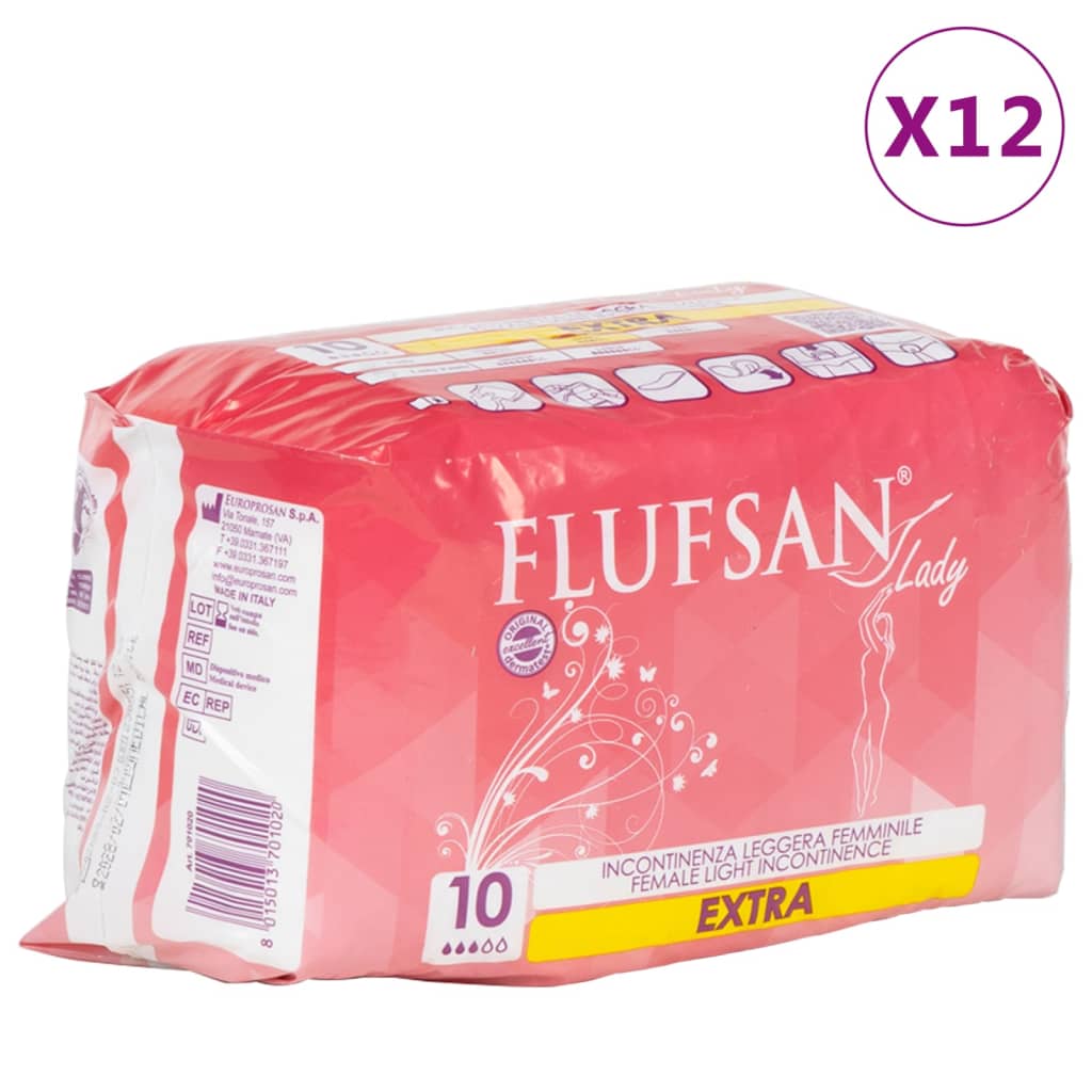 Flufsan inkontinenčné vložky pre ženy 120 ks