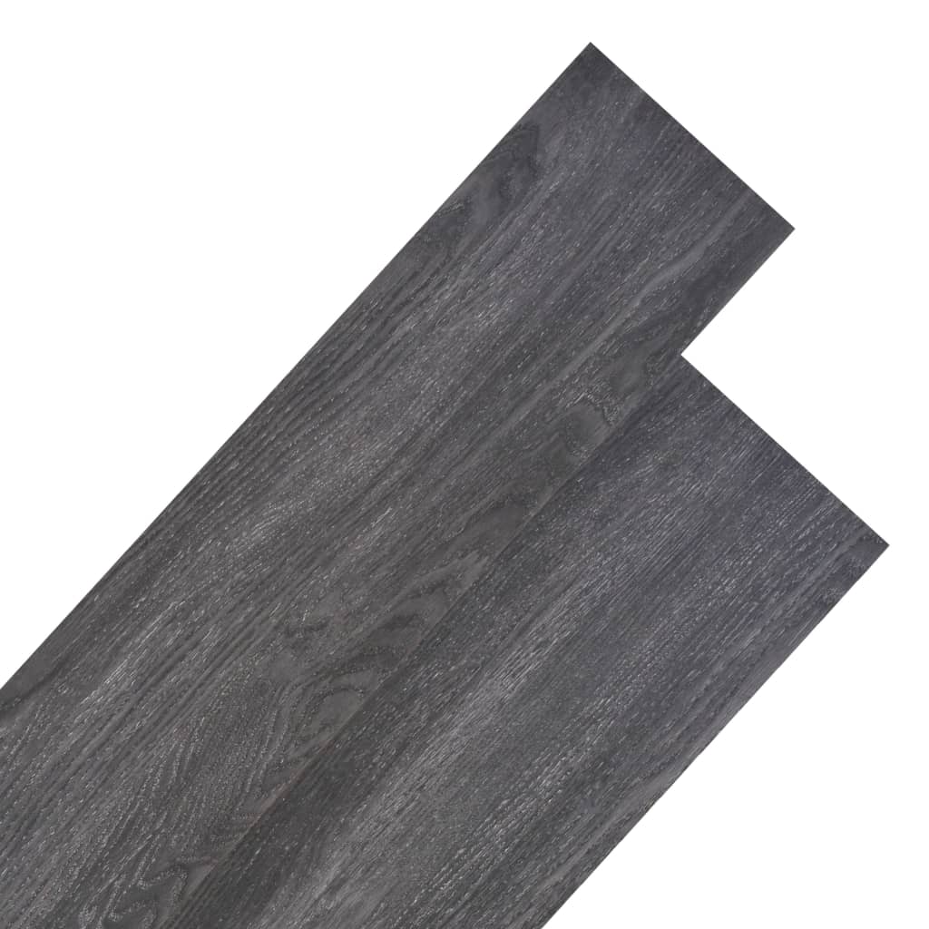 vidaXL Podlahové dosky z PVC 5,26 m², 2 mm, čierna a biela