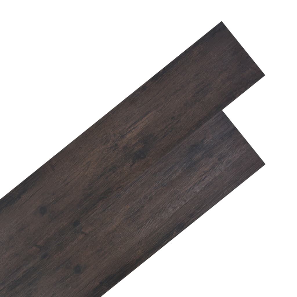 vidaXL Podlahové dosky z PVC 5,26 m², 2 mm, tmavosivý dub