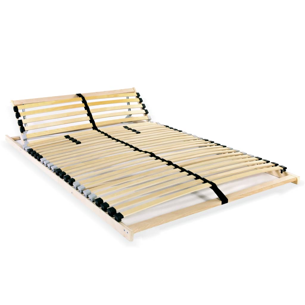 vidaXL Lamelový posteľný rošt s 28 lamelami a 7 zónami 120x200 cm FSC