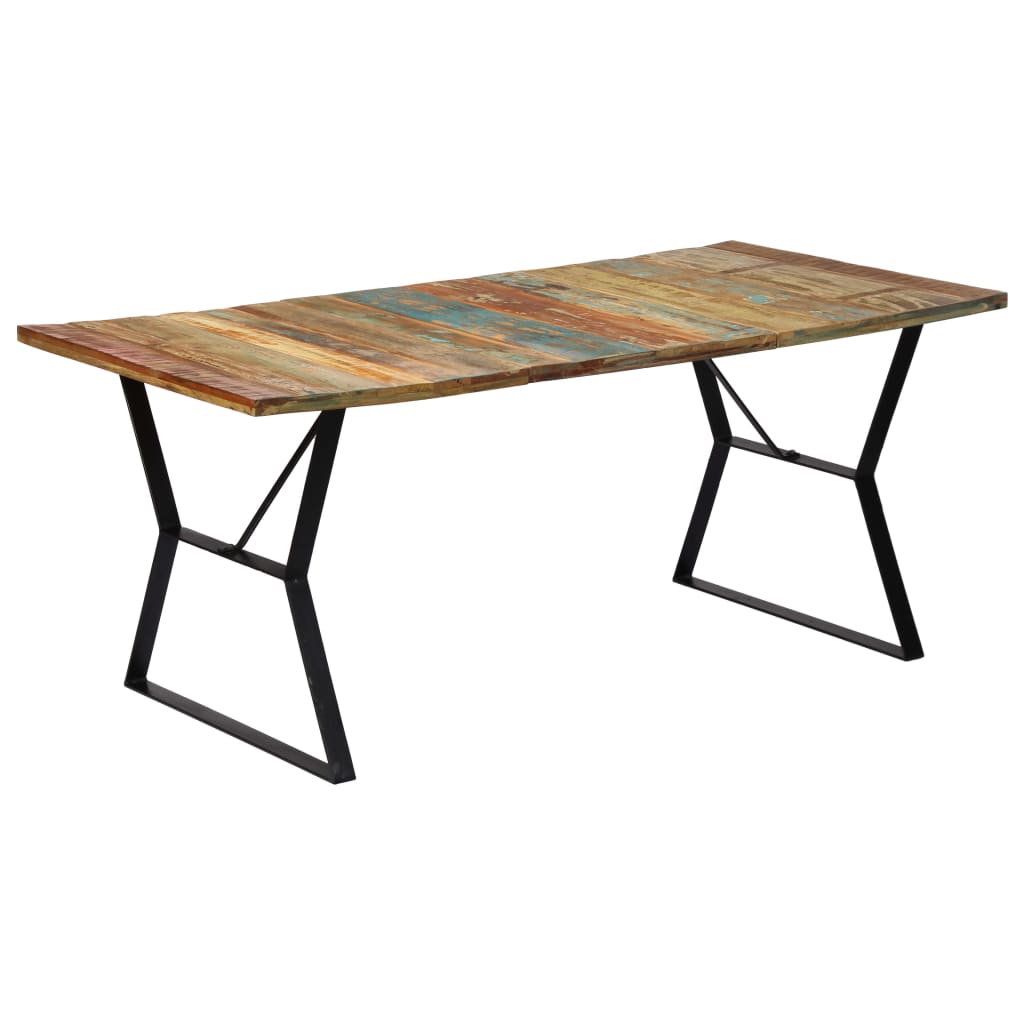 vidaXL Jedálenský stôl z recyklovaného dreva 180x90x76 cm