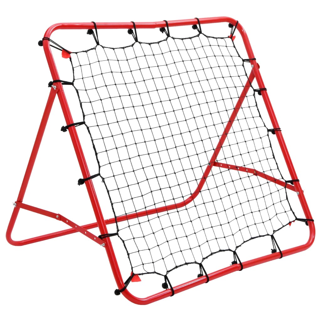 Nastaviteľná futbalová bránka s odrazovou sieťou, 100 x 100 cm
