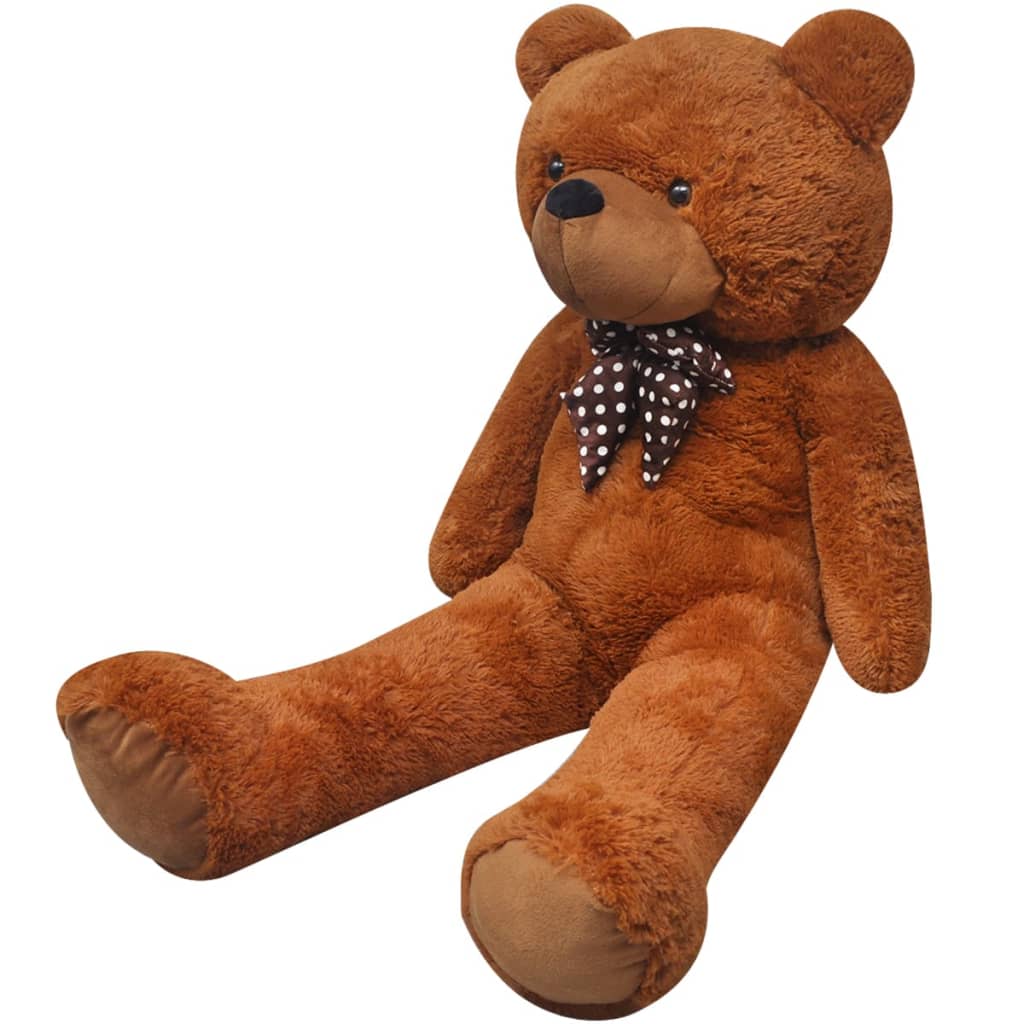 XXL Hračka hnedý mäkký plyšový medveď, 150 cm