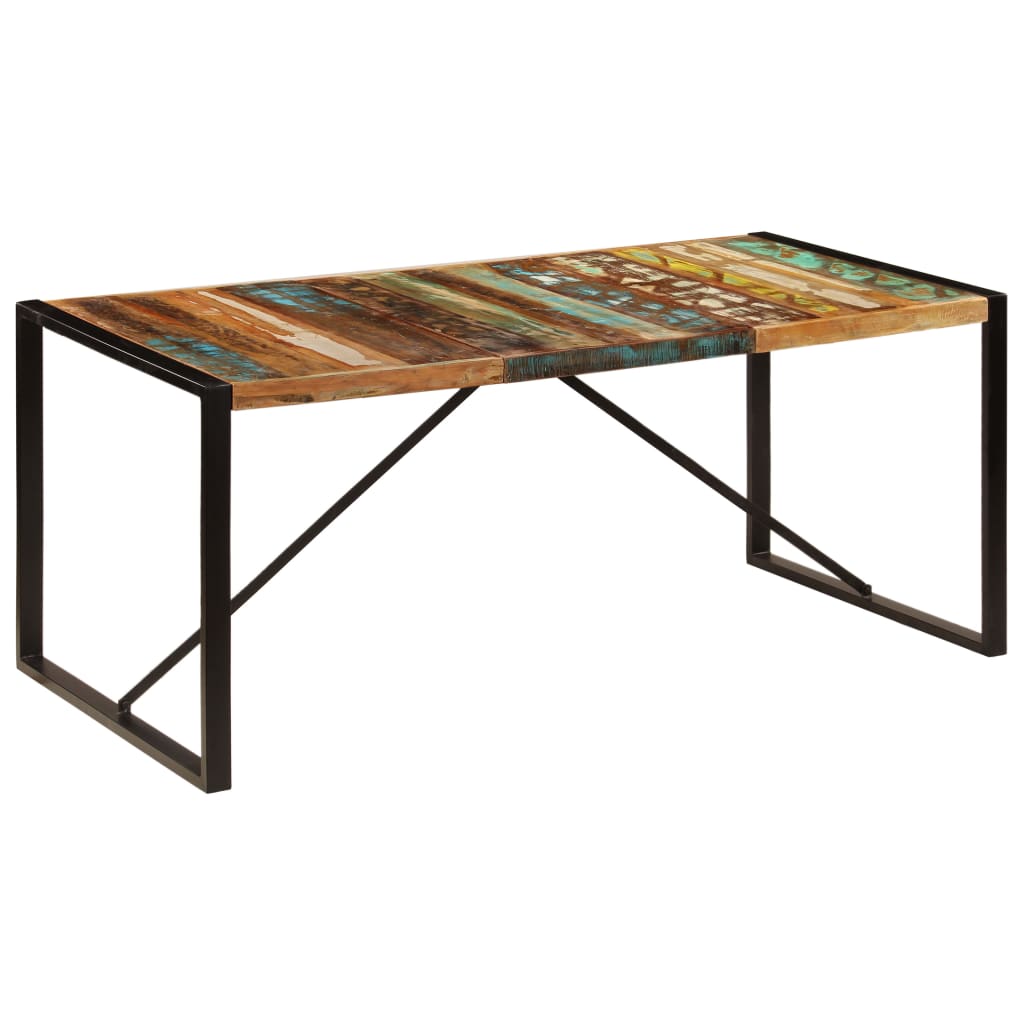 vidaXL Jedálenský stôl z recyklovaného dreva 180x90x75 cm