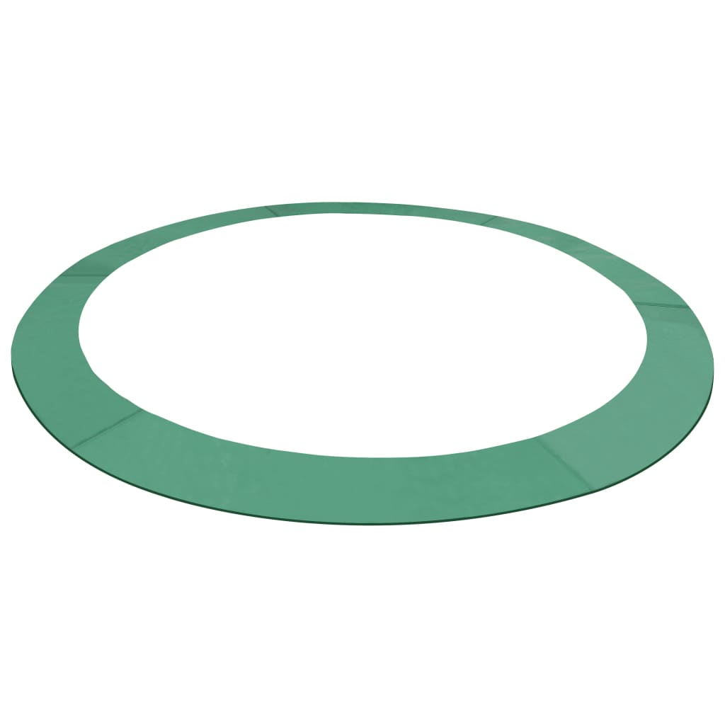 vidaXL Ochranný kryt na kruhovú trampolínu 3,96 m zelený PE