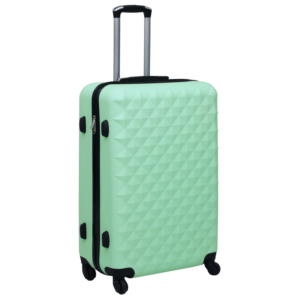 vidaXL Cestovný kufor s tvrdým krytom mätový ABS