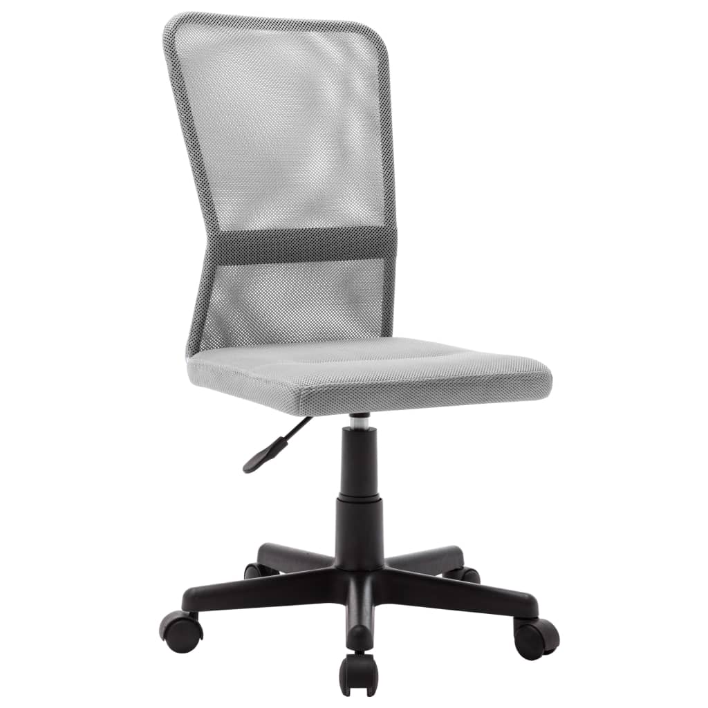 vidaXL Kancelárska stolička sivá 44x52x100 cm sieťovinová látka
