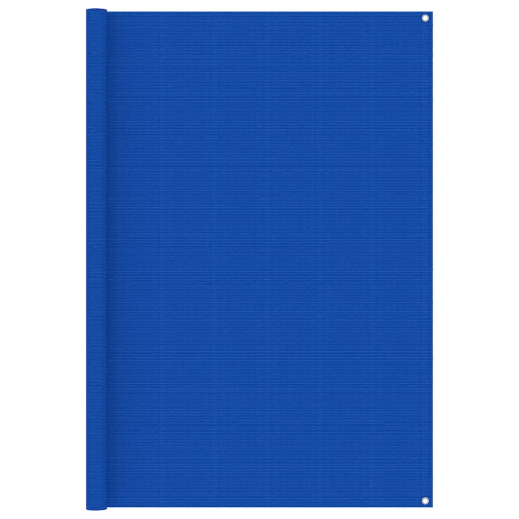 vidaXL Koberec do stanu 200x400 cm modrý HDPE