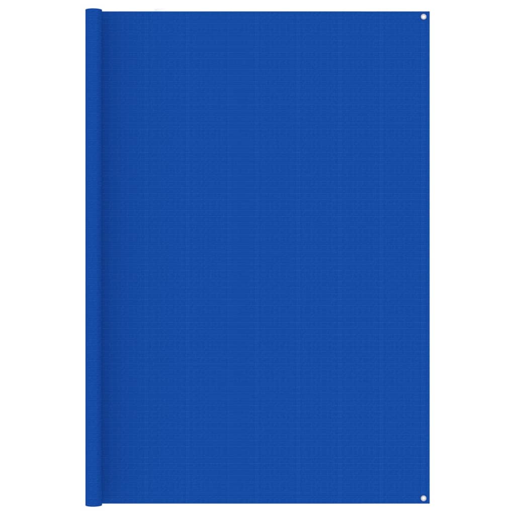 vidaXL Koberec do stanu 250x600 cm modrý HDPE