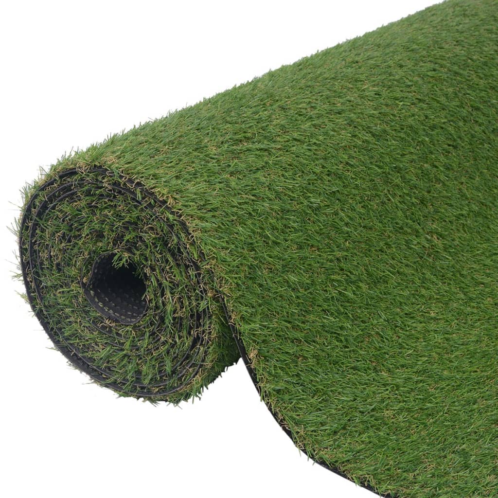 vidaXL Umelý trávnik 1,33x5 m/20 mm, zelený