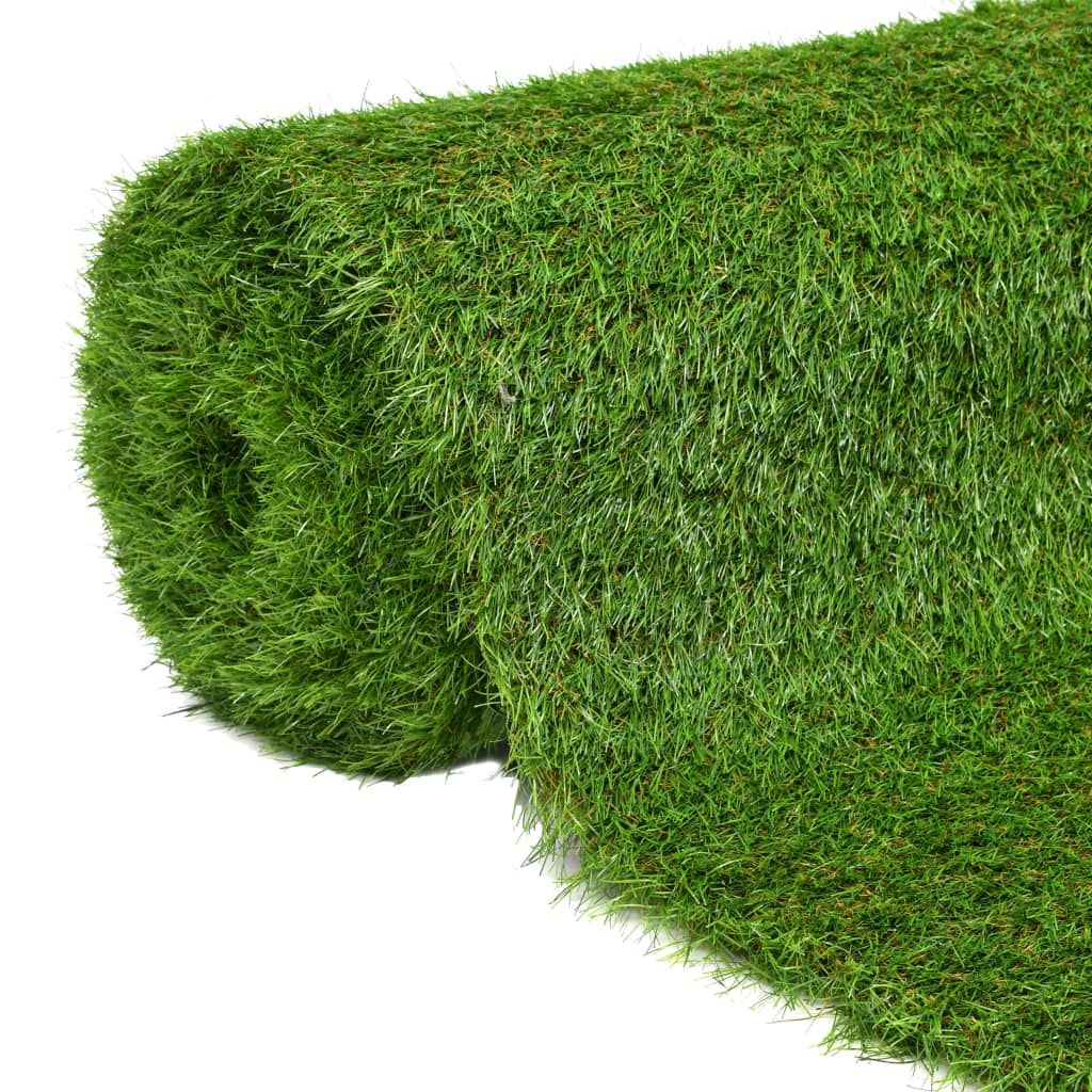 vidaXL Umelý trávnik 1x15 m/40 mm zelený