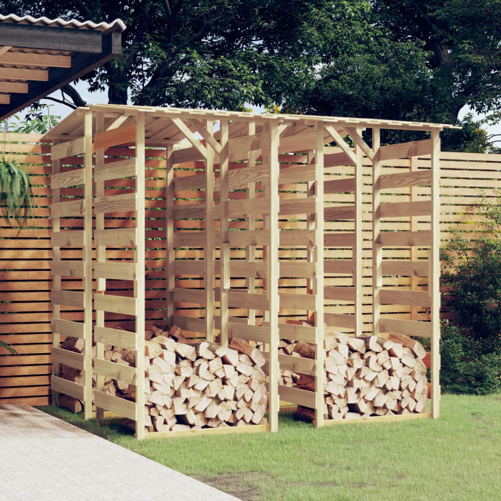 vidaXL Pergola so strechami 4 ks100x90x200 cm impregnované borovicové drevo