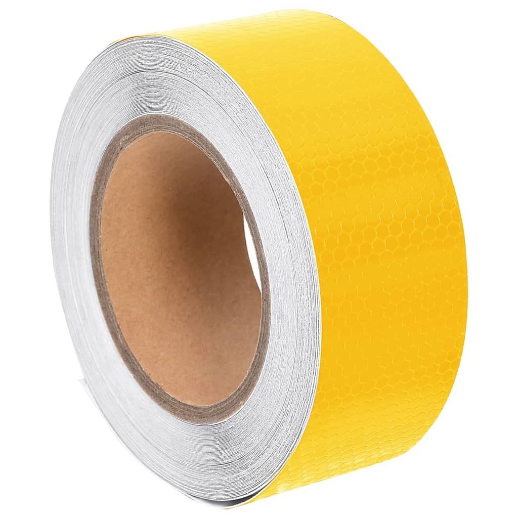 vidaXL Reflexná páska žltá 5 cmx20 m PVC