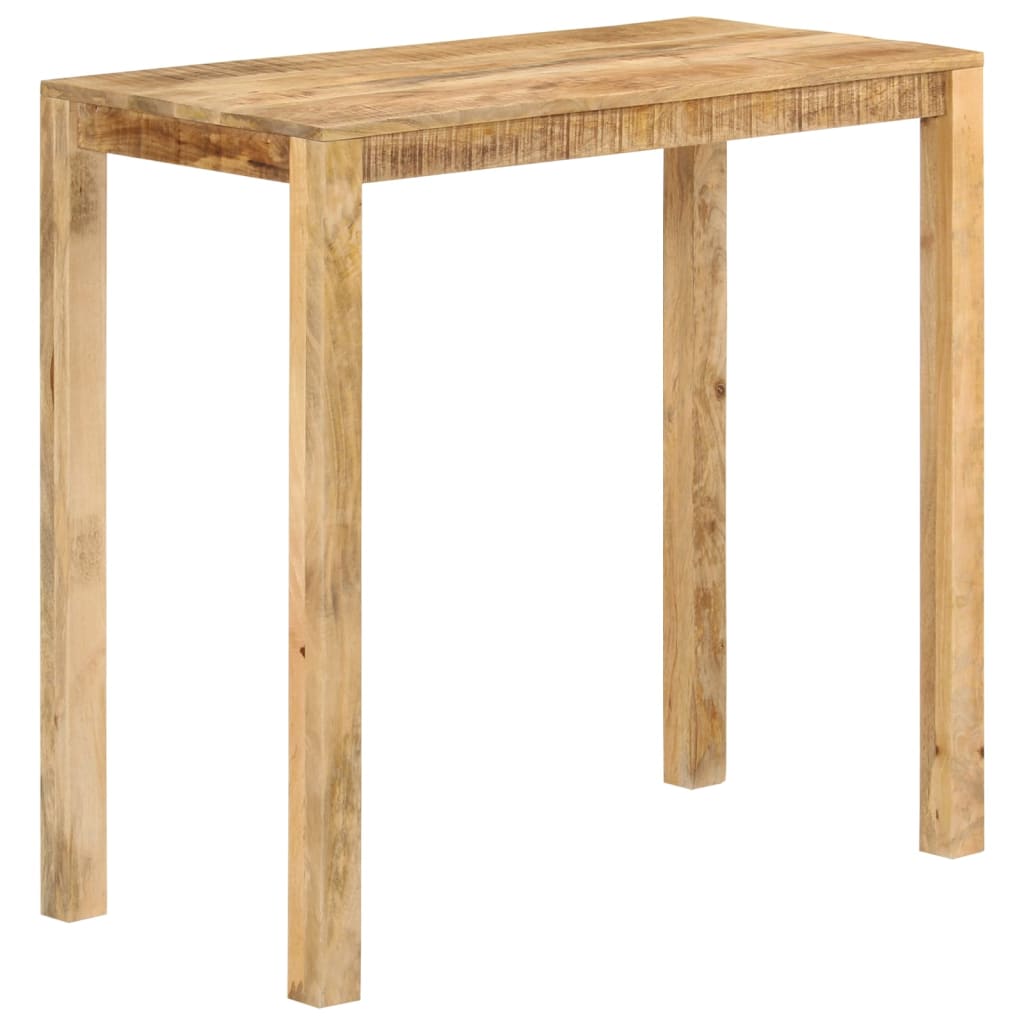 vidaXL Barový stôl 112x55x108 cm masívne mangovníkové drevo