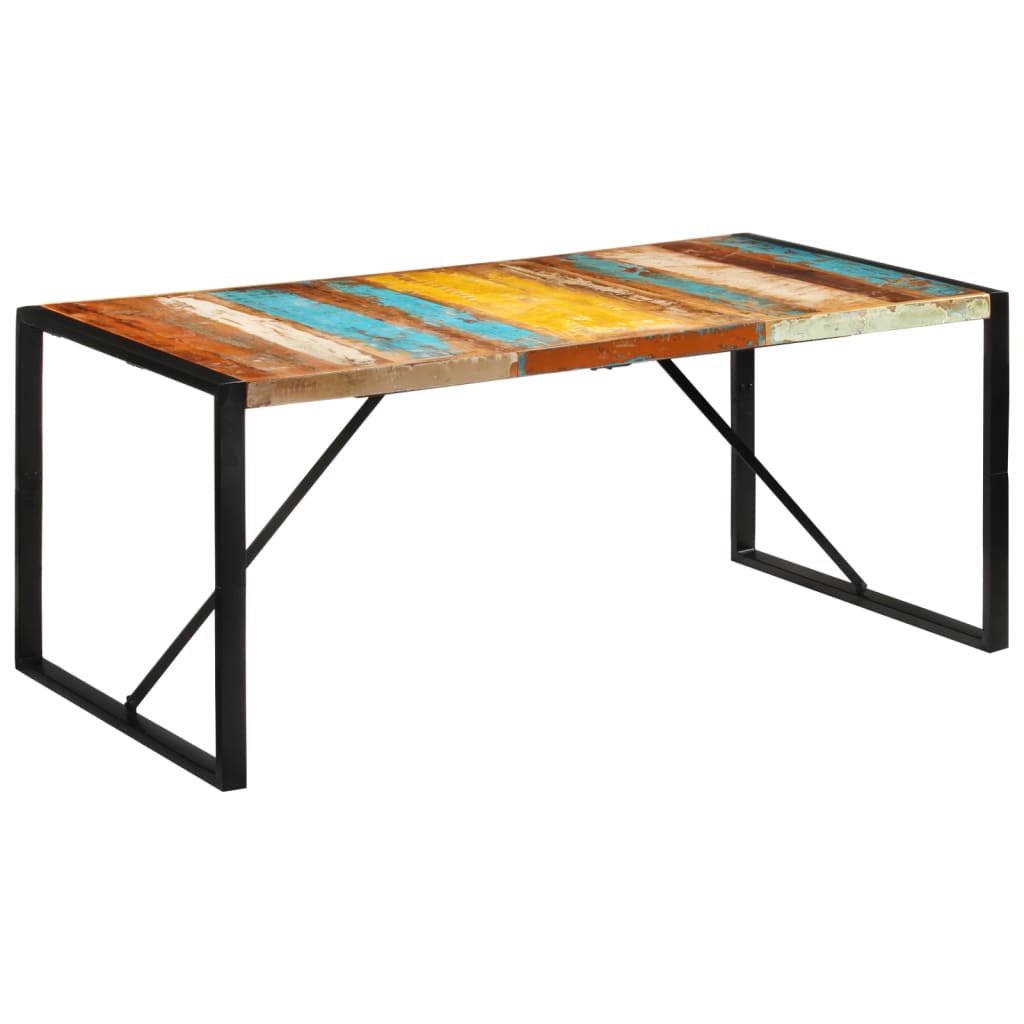 vidaXL Jedálenský stôl 175x90x76 cm recyklovaný masív