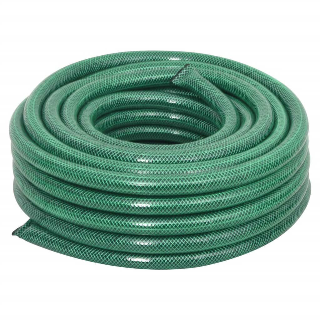 vidaXL Záhradná hadica zelená 0,9" 10 m PVC