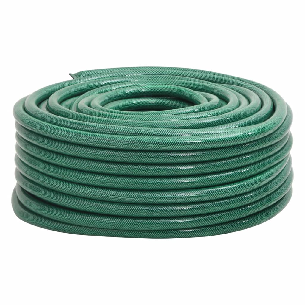 vidaXL Záhradná hadica zelená 1,3" 20 m PVC