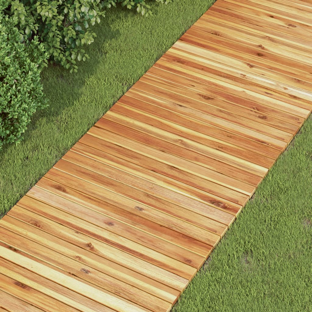 vidaXL Záhradný chodník 200x50 cm masívne akáciové drevo