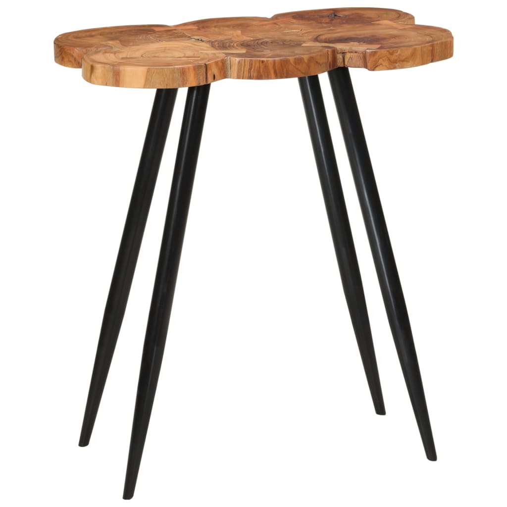 vidaXL Barový stôl s dizajnom polienok 90x54x105 cm masívna akácia 