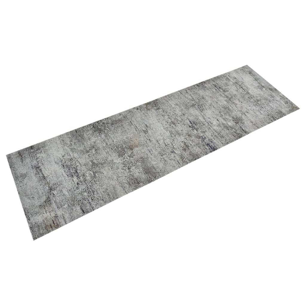 vidaXL Kuchynský koberec umývateľný Beton 60x180 cm zamat