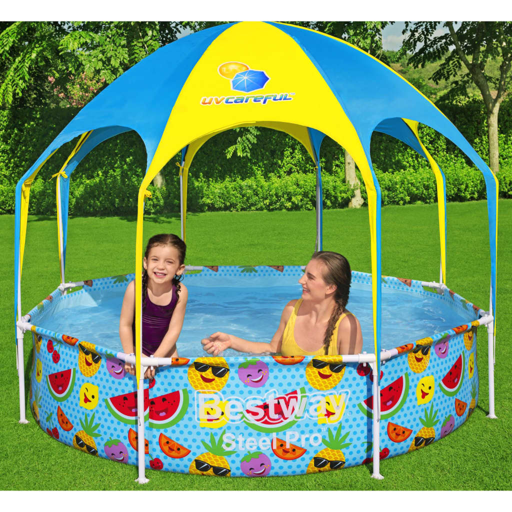 Bestway Nadzemný bazén pre deti s UV ochranou Steel Pro 244x51 cm