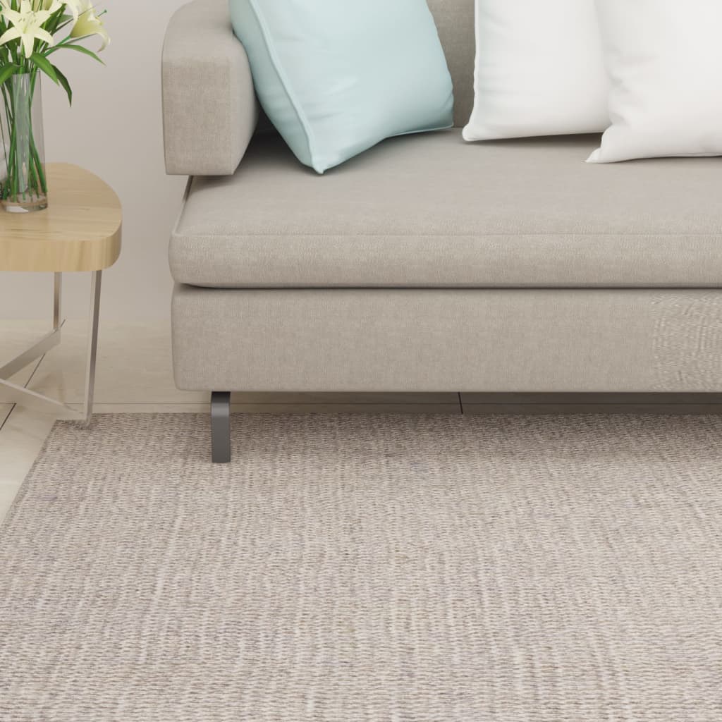 vidaXL Sisalový koberec na škrabadlo pieskový 80x350 cm