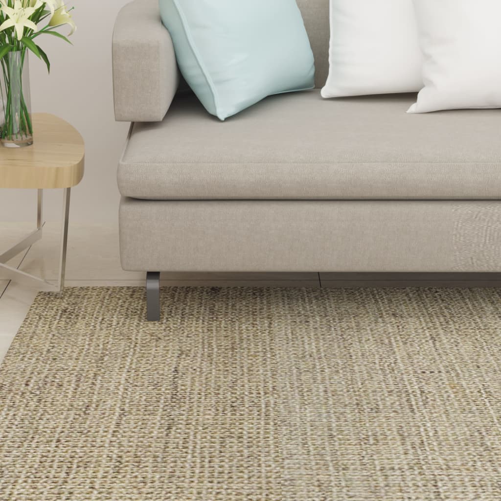 vidaXL Sisalový koberec na škrabadlo sivohnedý 80x200 cm