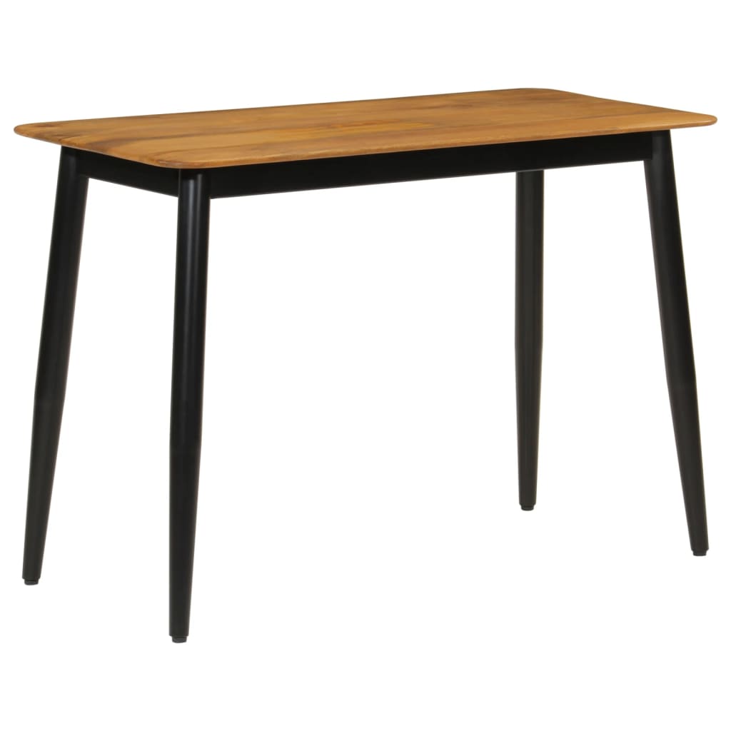 vidaXL Jedálenský stôl 112x52x76 cm mangový masív a železo