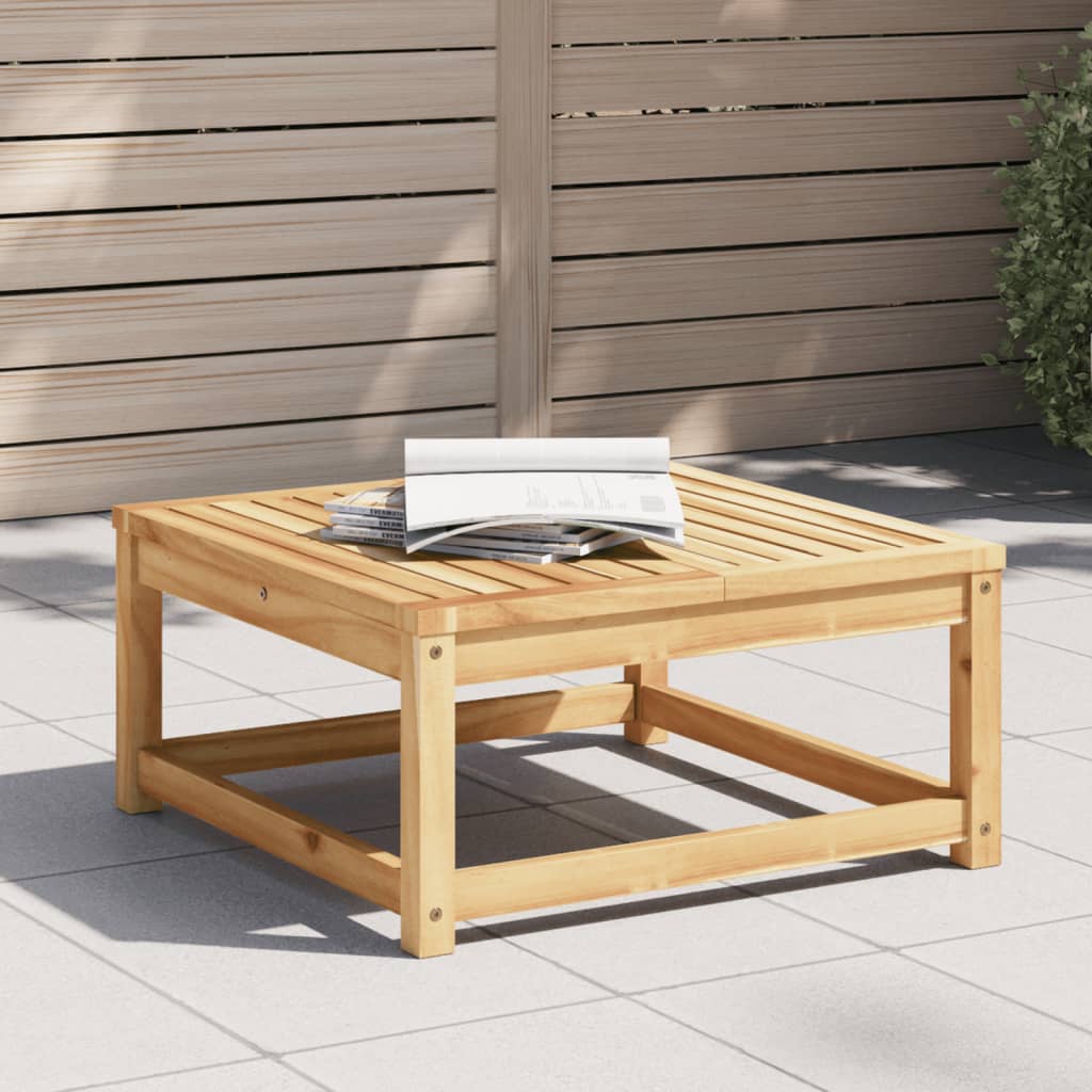vidaXL Záhradný stôl 63x63x30 cm akáciový masív