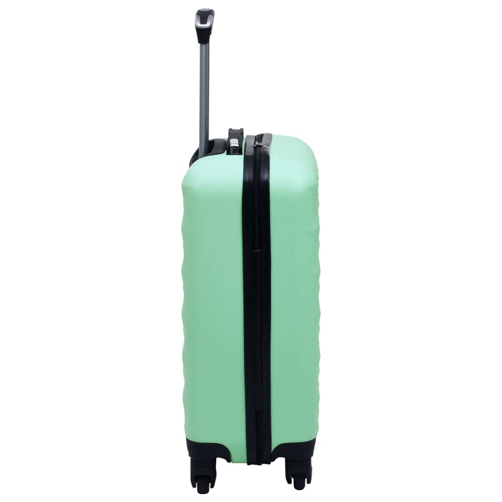 vidaXL Cestovný kufor s tvrdým krytom mätový ABS
