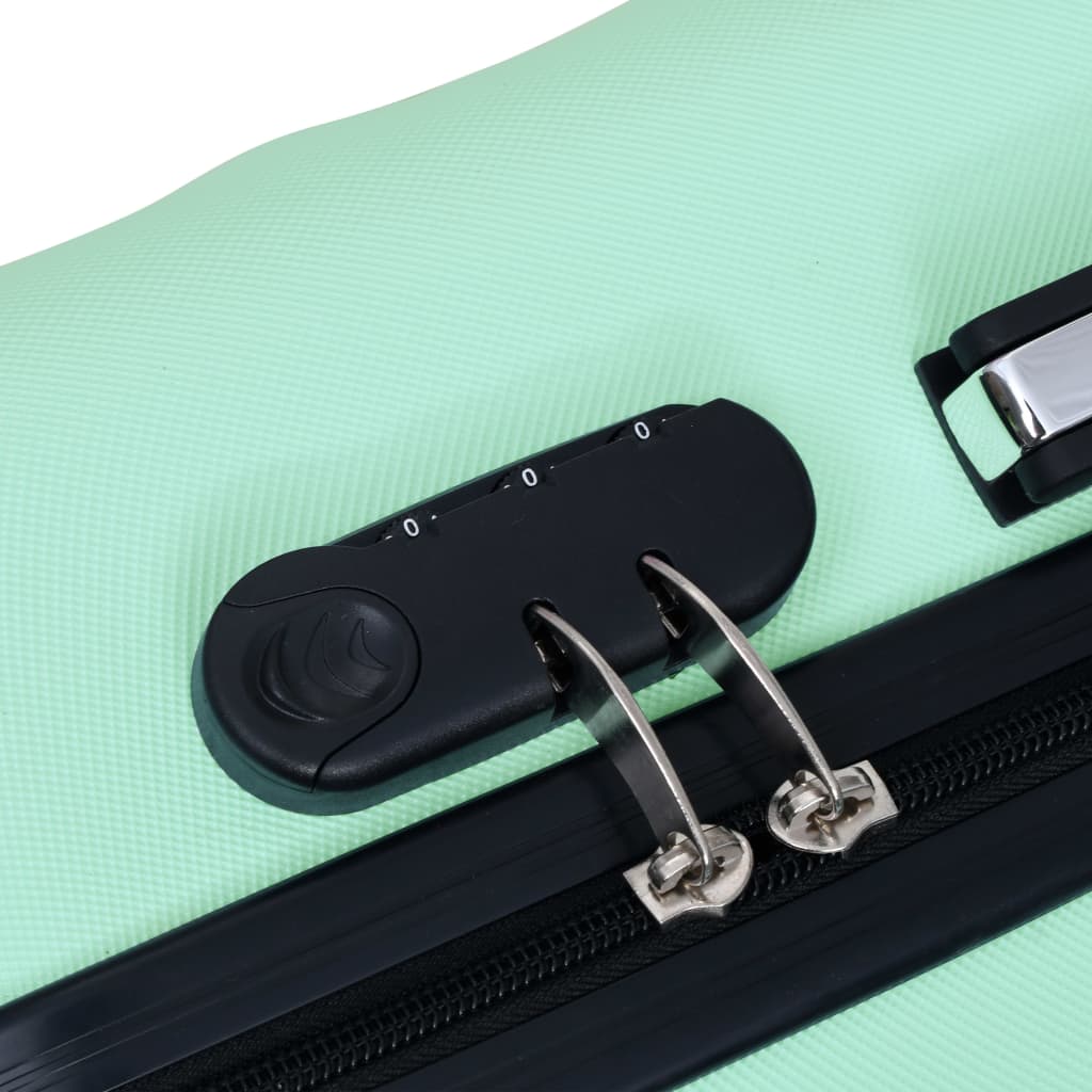 vidaXL Súprava cestovných kufrov s tvrdým krytom 2 ks mätová ABS