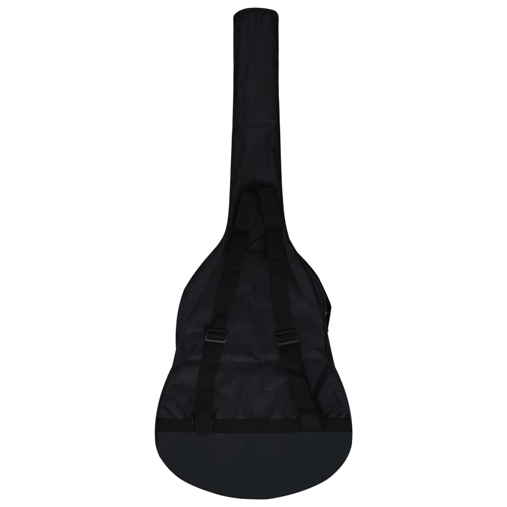vidaXL Obal na gitaru pre 4/4 klasickú gitaru čierny 102x36,5 cm látka