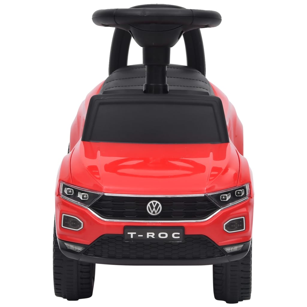 vidaXL Odrážacie auto Volkswagen T-Roc červené
