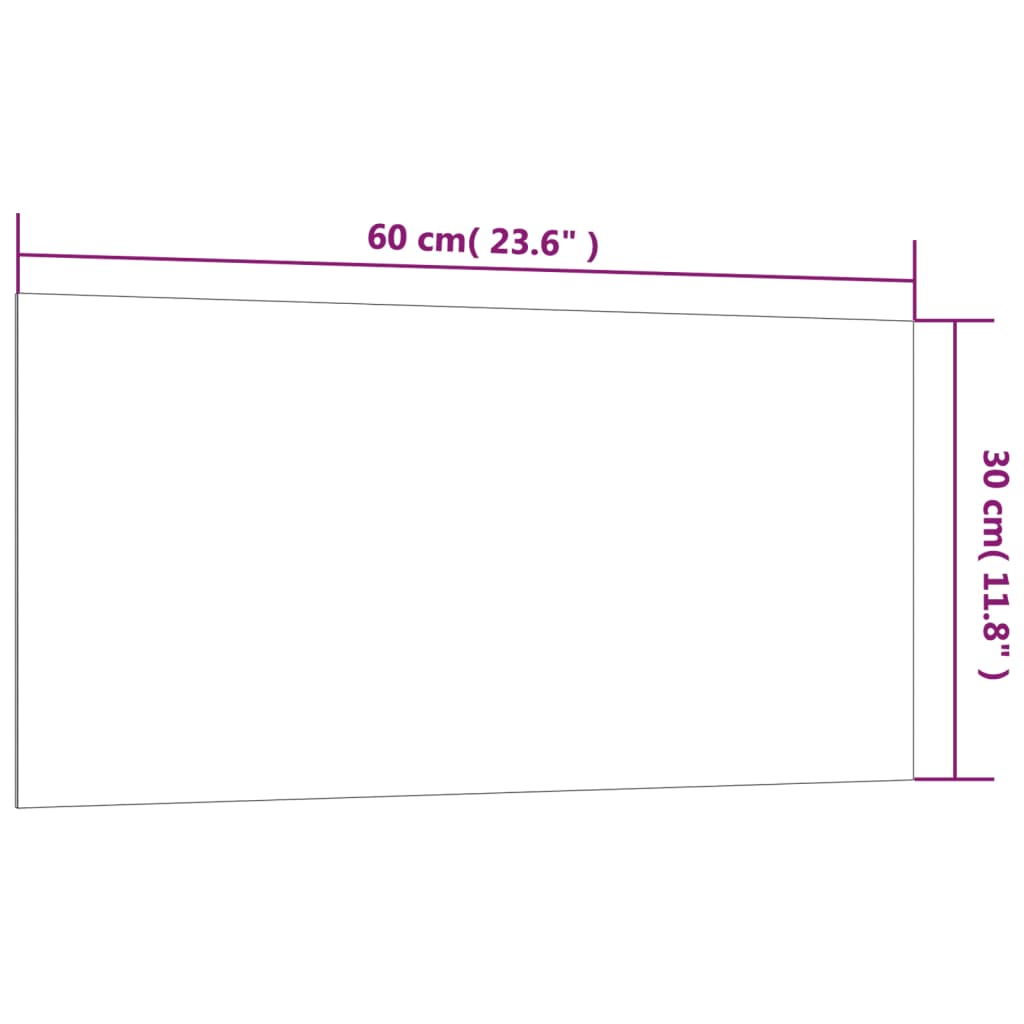vidaXL Nástenná magnetická tabuľa čierna 60x30 cm tvrdené sklo