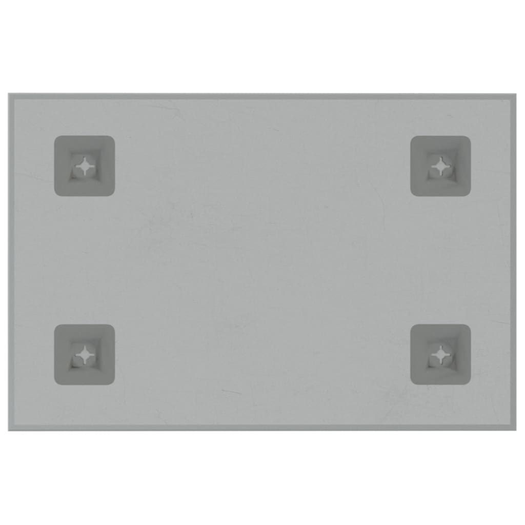 vidaXL Nástenná magnetická tabuľa biela 30x20 cm tvrdené sklo