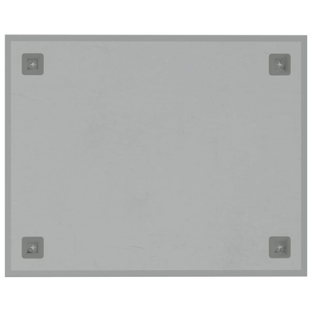 vidaXL Nástenná magnetická tabuľa biela 50x40 cm tvrdené sklo