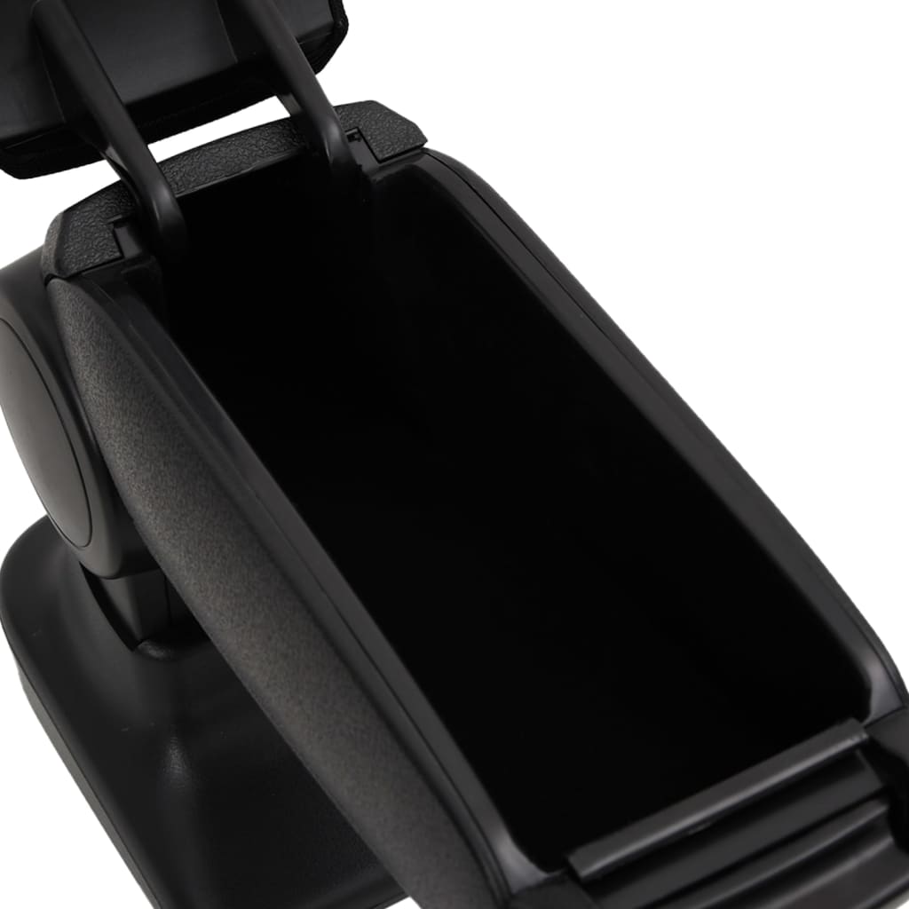 vidaXL Lakťová opierka do auta čierna 15x35x(30-47) cm ABS