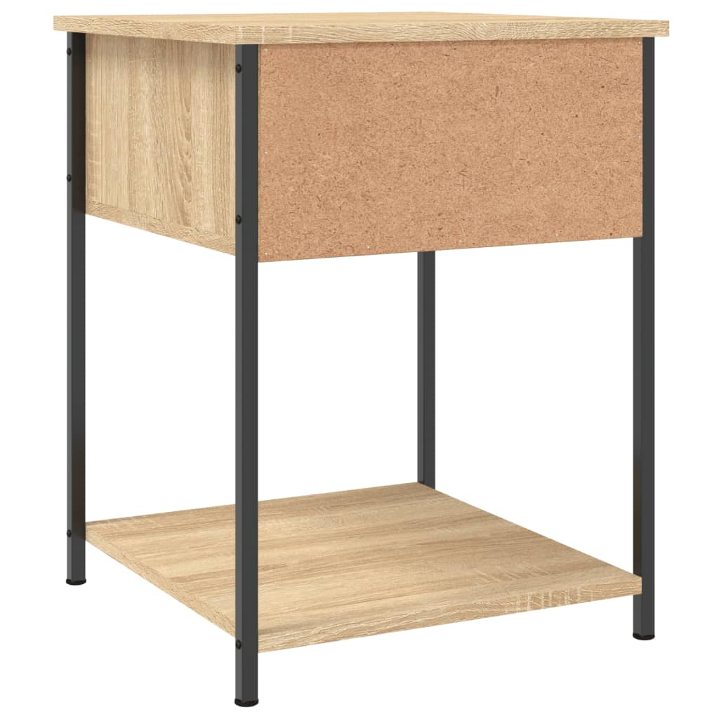 vidaXL Nočné stolíky 2 ks dub sonoma 44x45x58 cm kompozitné drevo
