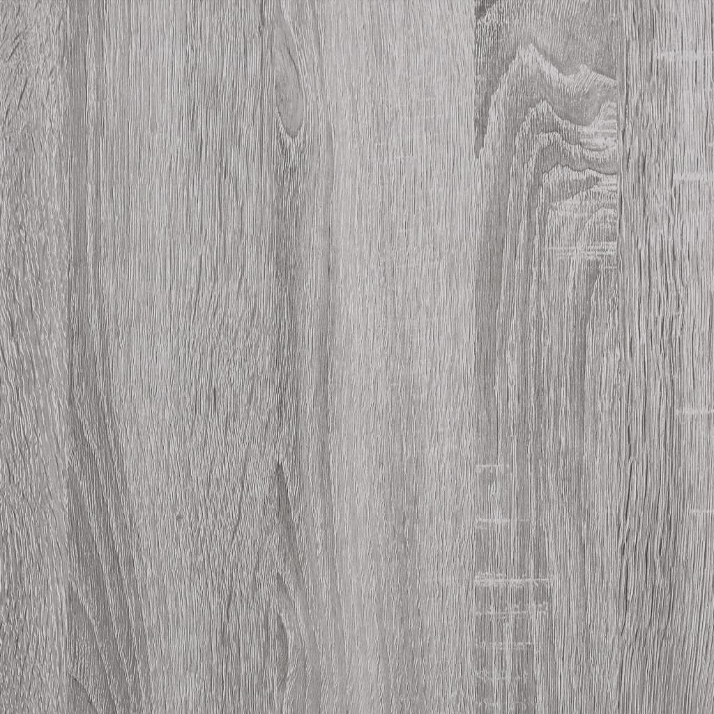 vidaXL Nočné stolíky 2 ks sivý dub sonoma 40x42x45 cm kompozitné drevo
